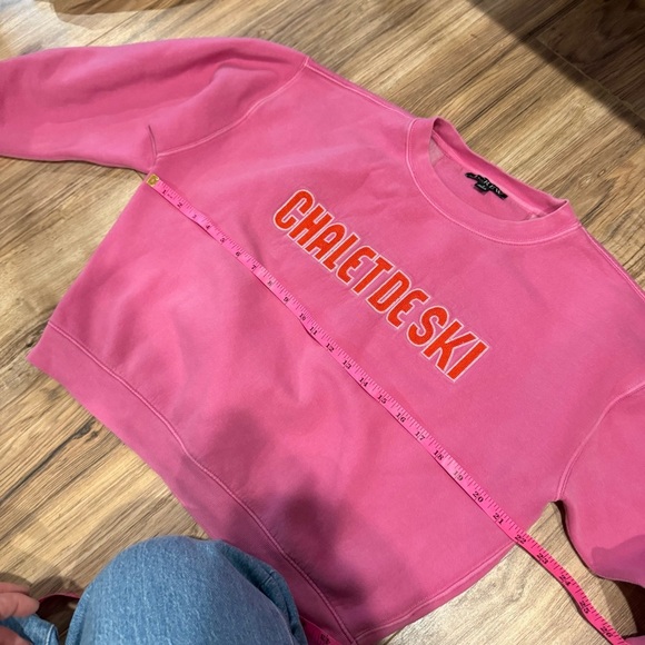 J. Crew Heritage Pink Chalet De Ski Sweatshirt - Picture 7 of 10